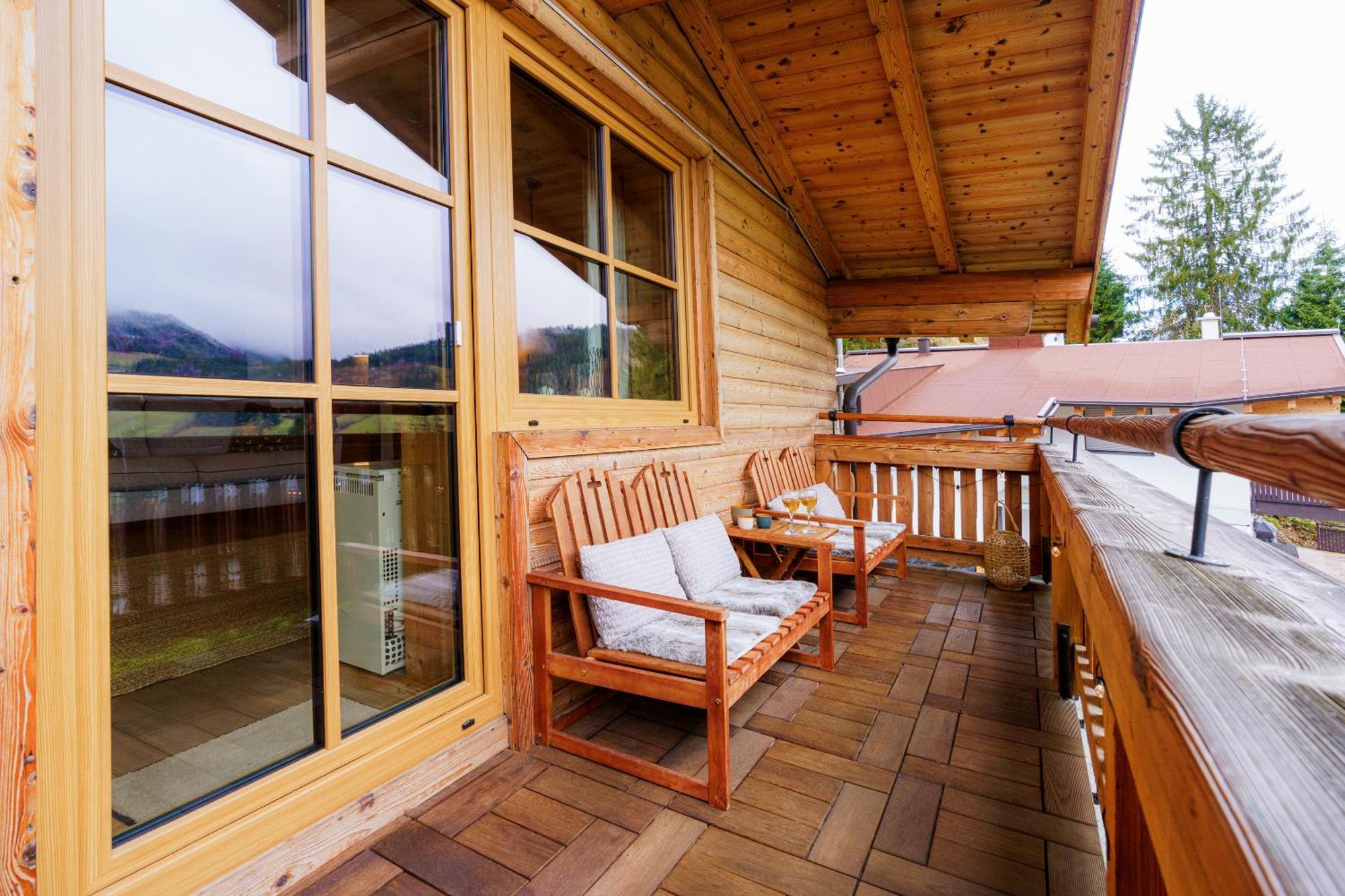 Ski-In & Ski-Out Out Chalet Maria With Amazing Mountain View Maria Alm am Steinernen Meer Luaran gambar